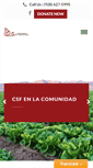 Mobile Screenshot of campesinossinfronteras.org